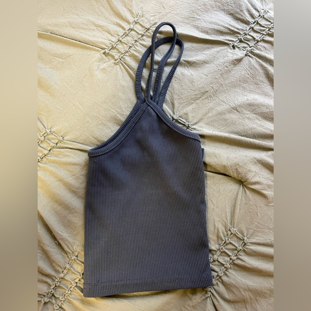 blue/grey tank